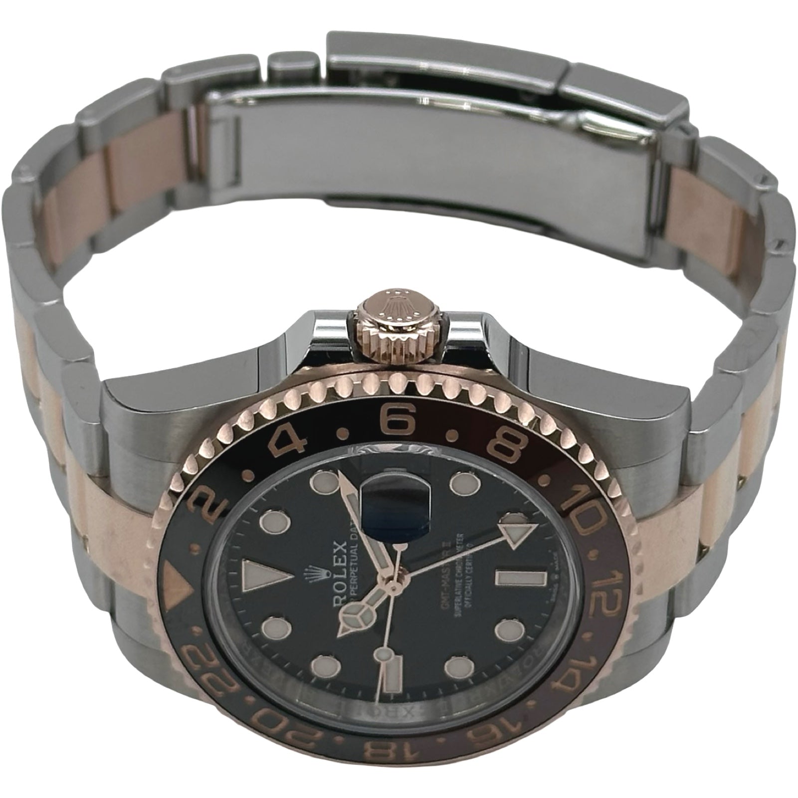 ロレックス ROLEX GMTマスター2 126711CHNR ブラック ピンクゴールド