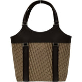 クリスチャン・ディオール Christian Dior トロッターストリートシック ブラウン キャンバス レディース ハンドバッグ