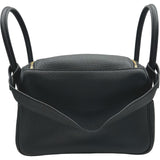 エルメス HERMES リンディ26 W刻 ブラック ゴールド金具 トリヨン レディース ハンドバッグ