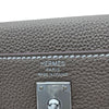 エルメス HERMES ケリー25 内縫い K刻印 エトゥープ シルバー金具 トゴ レディース ハンドバッグ