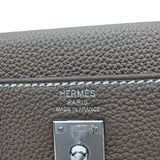 エルメス HERMES ケリー25 内縫い K刻印 エトゥープ シルバー金具 トゴ レディース ハンドバッグ