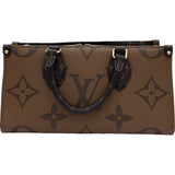 ルイ・ヴィトン LOUIS VUITTON オンザゴー EW M46653 ブラウン モノグラム・リバース レディース ショルダーバッグ