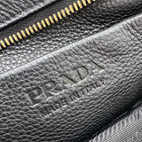 プラダ PRADA ヴィテロダイノソフト 1BB077 ブラック レザー レディース ハンドバッグ
