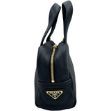 プラダ PRADA ヴィテロダイノソフト 1BB077 ブラック レザー レディース ハンドバッグ