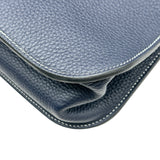 エルメス HERMES アルザン31 ヴェルソ U刻 ブルーニュイ/ブルーエレクトリック/シルバー金具 トリヨン レディース ショルダーバッグ