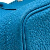 エルメス HERMES ガーデンパーティーTPM A刻 ブルーザンジバル シルバー金具 ネゴンダ レディース トートバッグ