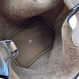 エルメス HERMES ピコタンロック PM U刻印 ビスキュイ シルバー金具 トリヨン レディース ハンドバッグ