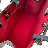 ルイ・ヴィトン LOUIS VUITTON オンザゴー MM M45321 ブラウン ジャイアント・リバース レディース ハンドバッグ