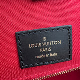 ルイ・ヴィトン LOUIS VUITTON オンザゴー MM M45321 ブラウン ジャイアント・リバース レディース ハンドバッグ