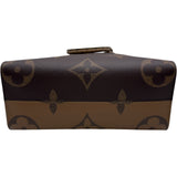ルイ・ヴィトン LOUIS VUITTON オンザゴー MM M45321 ブラウン ジャイアント・リバース レディース ハンドバッグ