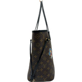 ルイ・ヴィトン LOUIS VUITTON ネヴァーフルMM ワールドツアー ブラウン モノグラムキャンバス レディース トートバッグ