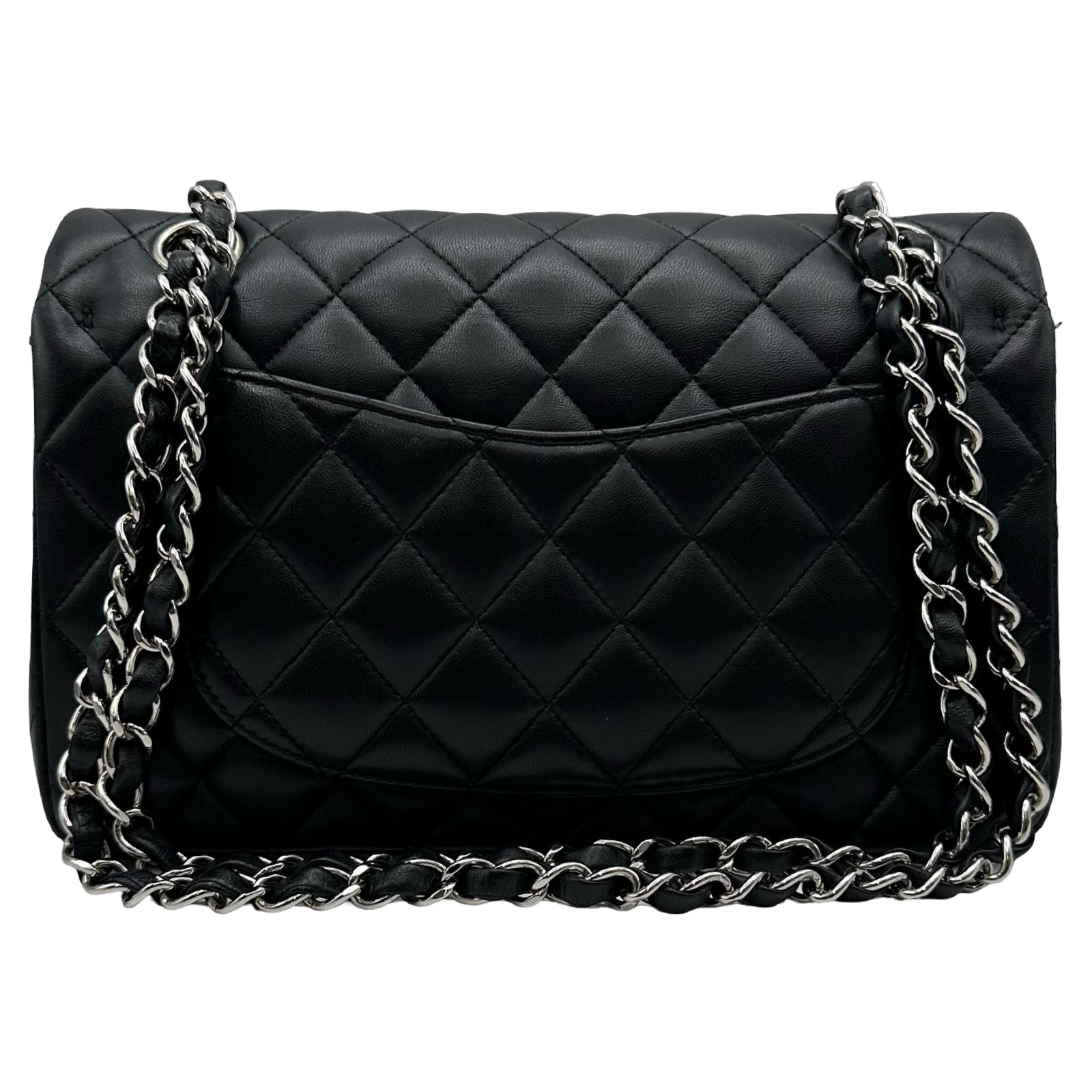 シャネル CHANEL マトラッセ 23 A01113 25番台 ブラック シルバー金具 ラムスキン レディース ショルダーバッグ シャネル CHANEL マトラッセ 23 A01113 25番台 ブラック シルバー金具