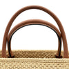 ロエベ LOEWE スタンダード A4トート A563R18X02 ナチュラル/タン ラフィア レディース ショルダーバッグ