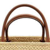 ロエベ LOEWE スタンダード A4トート A563R18X02 ナチュラル/タン ラフィア レディース ショルダーバッグ