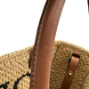 ロエベ LOEWE スタンダード A4トート A563R18X02 ナチュラル/タン ラフィア レディース ショルダーバッグ