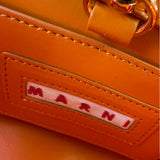 マルニ MARNI トロピカリアマイクロバッグ オレンジ/イエロー/バイオレット ビスコース/レザー レディース ショルダーバッグ
