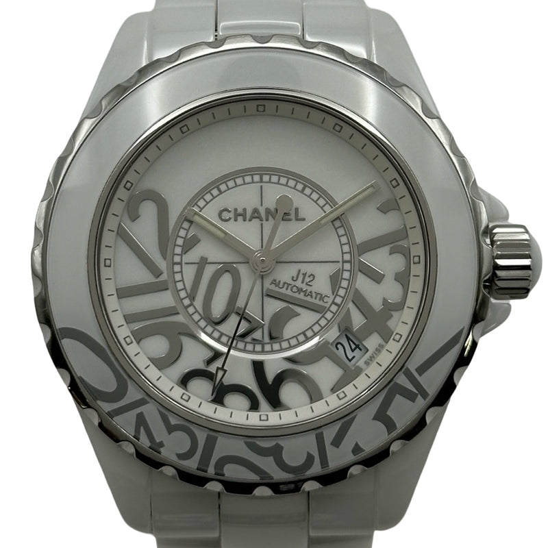 シャネル CHANEL J12グラフィティ38MM 世界1200本限定 H5240 ホワイト