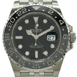 ロレックス ROLEX GMTマスター2 126710GRNR ブラック ステンレススチール 自動巻き メンズ 腕時計