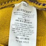 バーバリー BURBERRY アーガイルニットセーター 8076945 イエロー ウール レディース セーター