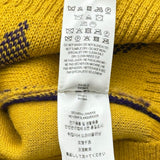 バーバリー BURBERRY アーガイルニットセーター 8076945 イエロー ウール レディース セーター