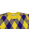 バーバリー BURBERRY アーガイルニットセーター 8076945 イエロー ウール レディース セーター