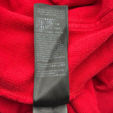 バレンシアガ BALENCIAGA GERMANYロゴルーズスウェットパーカー 761458 レッド コットン ユニセックス パーカー