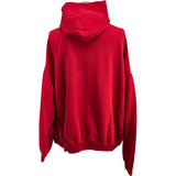 バレンシアガ BALENCIAGA GERMANYロゴルーズスウェットパーカー 761458 レッド コットン ユニセックス パーカー