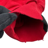 バレンシアガ BALENCIAGA GERMANYロゴルーズスウェットパーカー 761458 レッド コットン メンズ パーカー