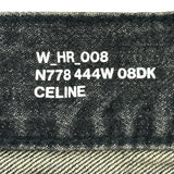 セリーヌ CELINE キティ ウォッシュデニムパンツ 2N778444W ブルー デニム レディース デニムパンツ