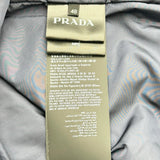 プラダ PRADA トライアングルロゴ ジップアップブルゾン SGC180 ネイビー ポリエステル メンズ ブルゾン