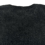 バレンシアガ BALENCIAGA BBロゴ刺繍 ニット スウェットシャツ 651106 ブラック ポリエステル メンズ スウェット