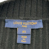 ルイ・ヴィトン LOUIS VUITTON チェーン装飾カシミヤ混リブニットセーター FPKL81 ブラック ウール レディース セーター