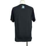 グッチ GUCCI ロゴプリント半袖Tシャツ 457095 ブラック コットン メンズ 半袖Ｔシャツ