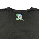 グッチ GUCCI ロゴプリント半袖Tシャツ 457095 ブラック コットン メンズ 半袖Ｔシャツ
