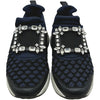 ロジェ ヴィヴィエ ROGER VIVIER ヴィヴィラン ビジューローカットスニーカー ネイビー レディース スニーカー