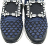 ロジェ ヴィヴィエ ROGER VIVIER ヴィヴィラン ビジューローカットスニーカー ネイビー レディース スニーカー