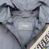 フェンディ FENDI ナイロンジャケット FW0207 ブラック ナイロン メンズ ナイロンジャケット