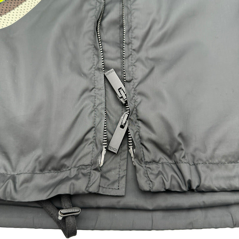 フェンディ FENDI ナイロンジャケット FW0207 ブラック ナイロン