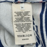 エルメス HERMES 総柄カシミヤニットトップス 3E2615D4 ネイビー カシミヤ/シルク　 レディース その他トップス