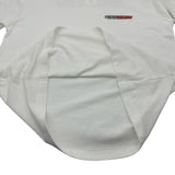 バレンシアガ BALENCIAGA プリントTシャツ 612966 ホワイト コットン メンズ 半袖Ｔシャツ