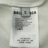 バレンシアガ BALENCIAGA プリントTシャツ 612966 ホワイト コットン メンズ 半袖Ｔシャツ