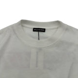 バレンシアガ BALENCIAGA プリントTシャツ 612966 ホワイト コットン メンズ 半袖Ｔシャツ