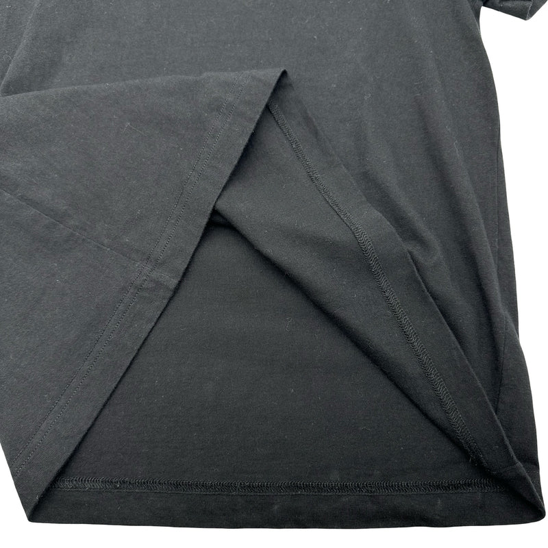 ジミーチュウ JIMMY CHOO ロゴプリントTシャツ ブラック コットン