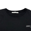 ジミーチュウ JIMMY CHOO ロゴプリントTシャツ ブラック コットン レディース 半袖Ｔシャツ