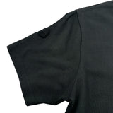 モンクレール MONCLER ロゴプリントTシャツ ブラック コットン メンズ 半袖Ｔシャツ