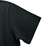 モンクレール MONCLER ロゴプリントTシャツ ブラック コットン メンズ 半袖Ｔシャツ