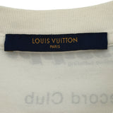 ルイ・ヴィトン LOUIS VUITTON 総柄プリントTシャツ HHY20W ホワイト コットン メンズ 半袖Ｔシャツ