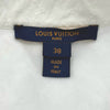 ルイ・ヴィトン LOUIS VUITTON モノグラムフリルブラウス FHBL13 ホワイト コットン レディース ブラウス