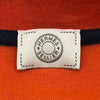 エルメス HERMES セリエボタンポロシャツ オレンジ コットン レディース ポロシャツ