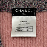 シャネル CHANEL カメリアボタンデザインカーディガン P52797 ピンク カシミヤ レディース カーディガン